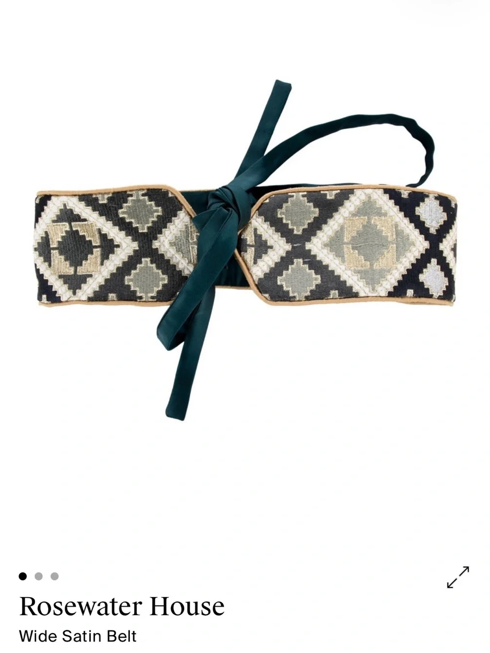 ISO (Do NOT Buy) - Jahan Belt from Rosewater House